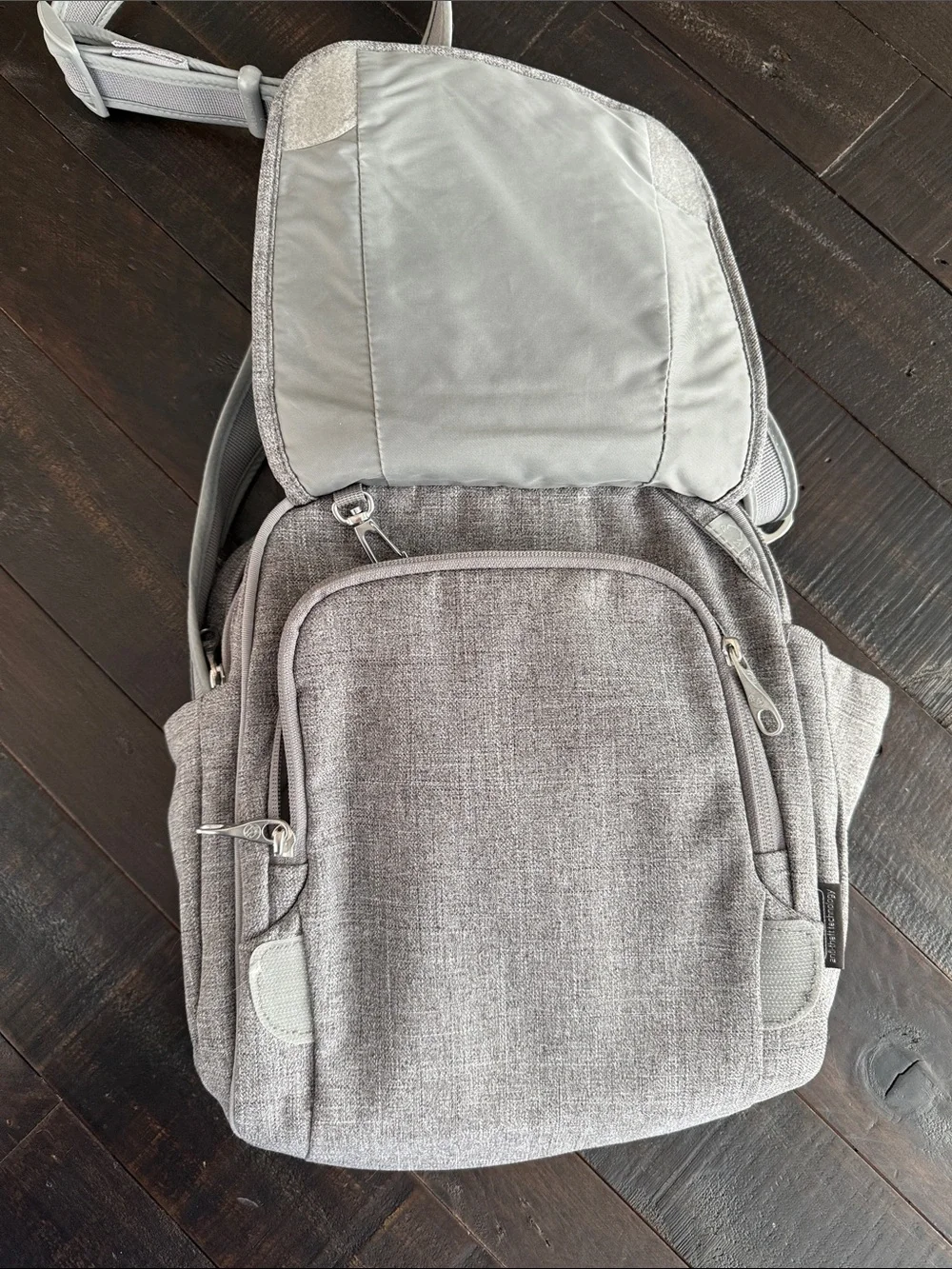 Pacsafe Gray Crossbody RFID Bag - anti theft